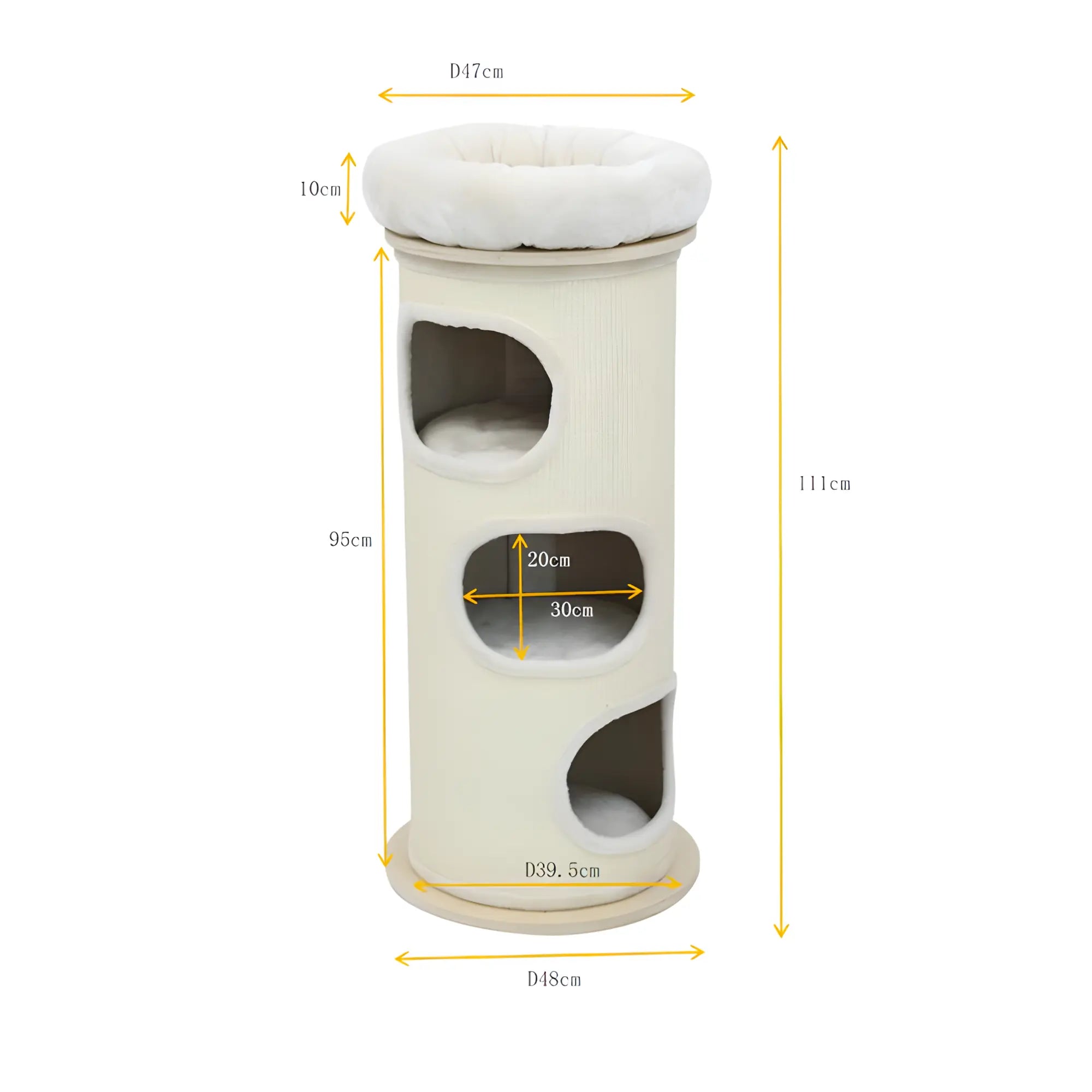 Bamboo Tower XL Tiragraffi per Gatti