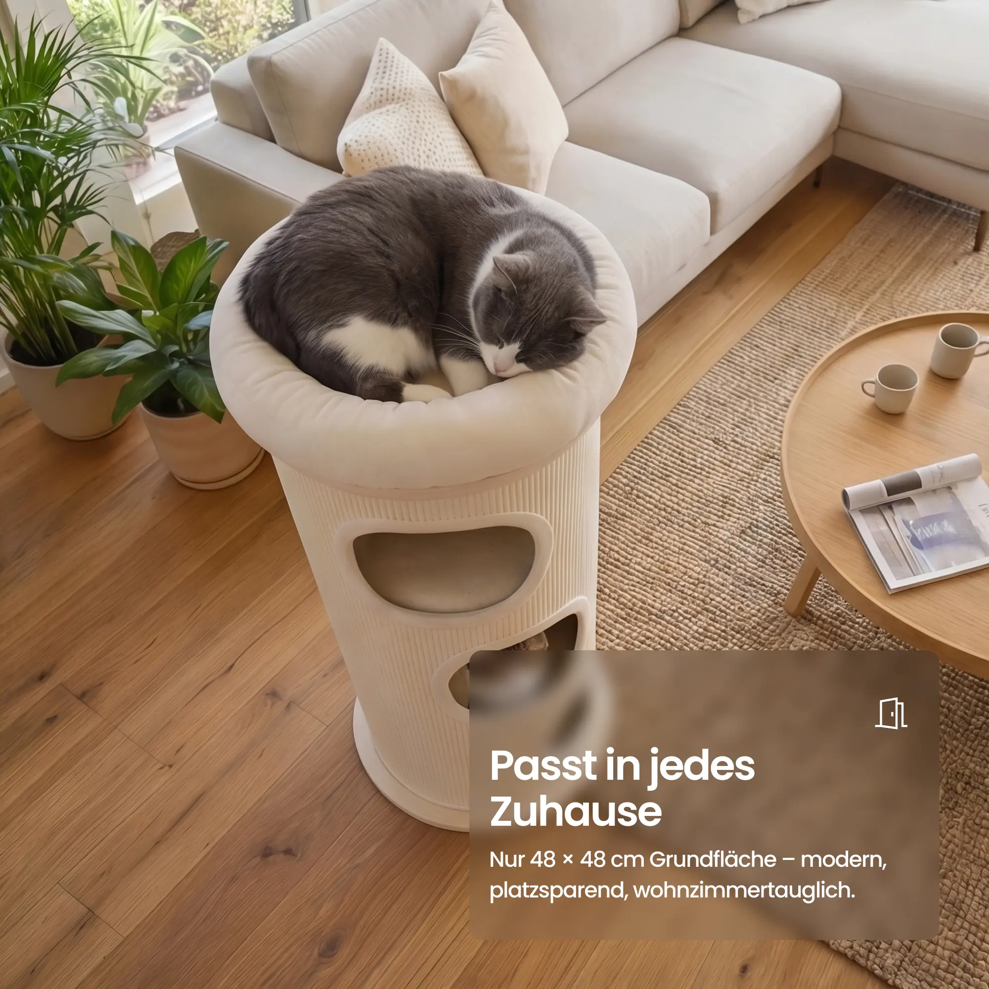 Bamboo Tower XL Tiragraffi per Gatti