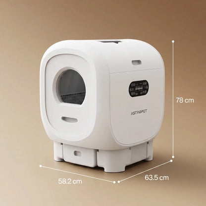 Jupiter Pro - XXL Selbstreinigende Katzentoilette