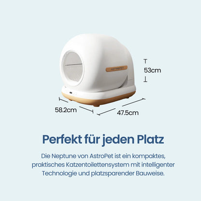 Neptune - Self-cleaning Cats toilet - Max package